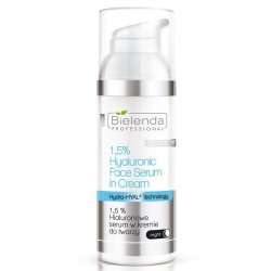 BIELENDA 1,5 % Hialuronowe serum w kremie do twarzy 50g ACTIV